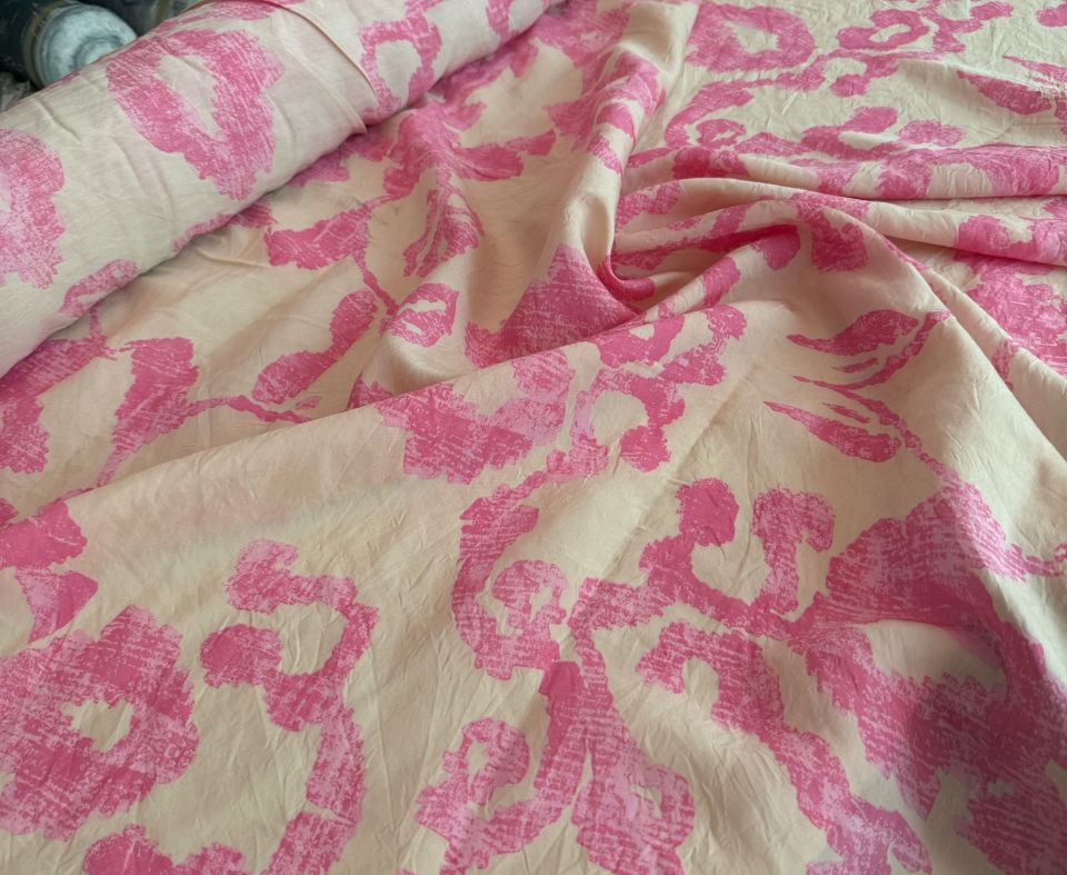 Ayrobin Kumaş (Tensel/Modal Kumaş) Şeker Pembe