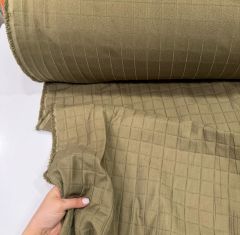 Kapitone Kumaş Haki Renk