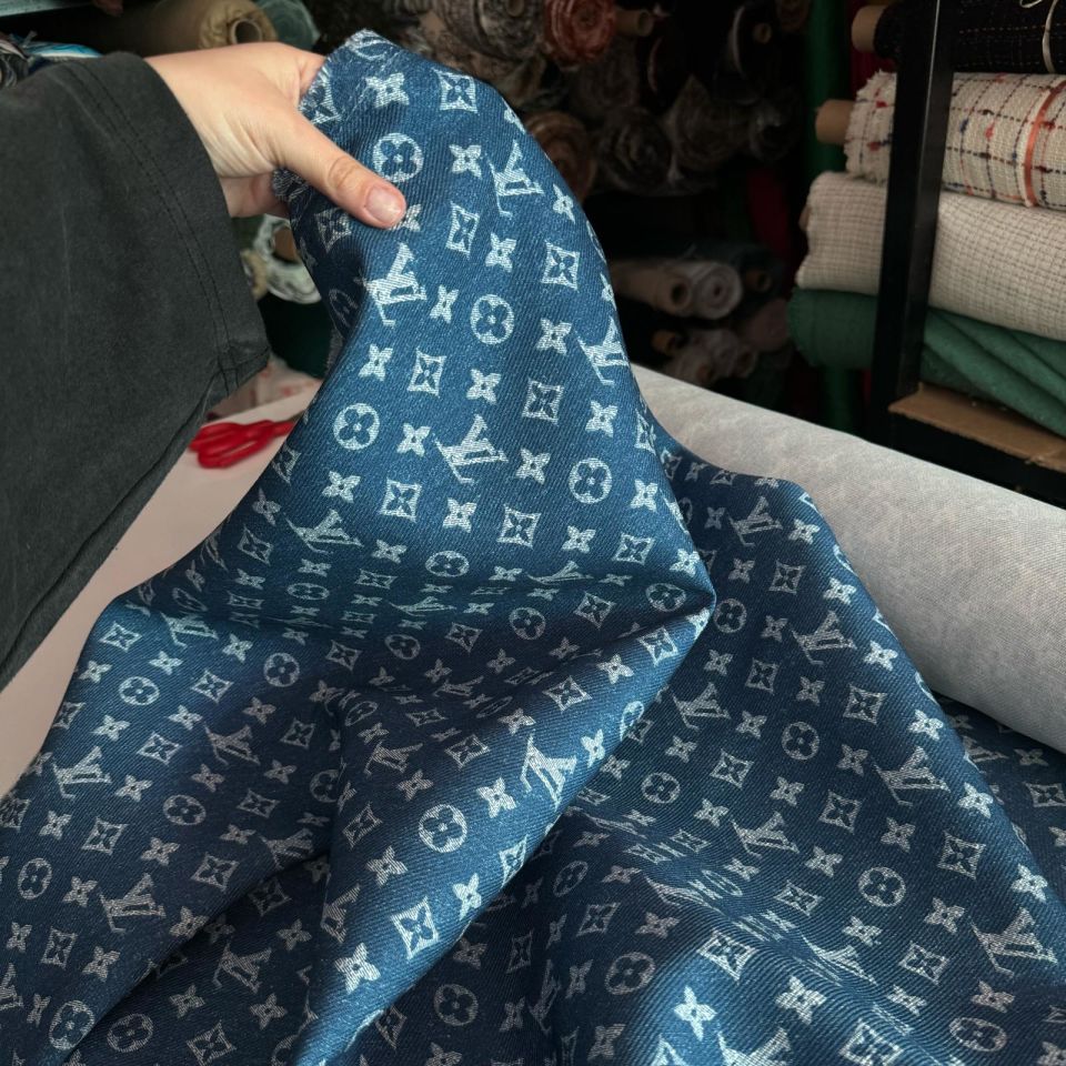 Pamuk Gabardin Kot Kumaş Lacivert Renk