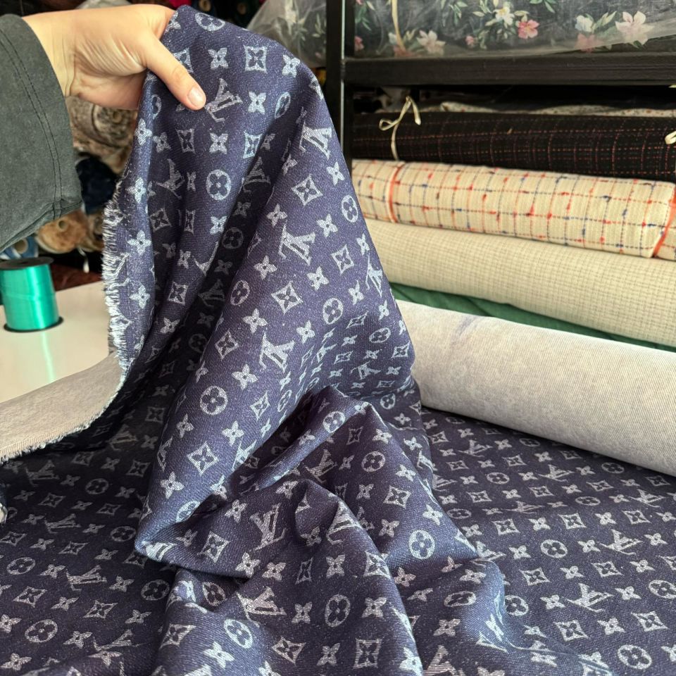 Pamuk Gabardin Kot Kumaş Koyu Lacivert