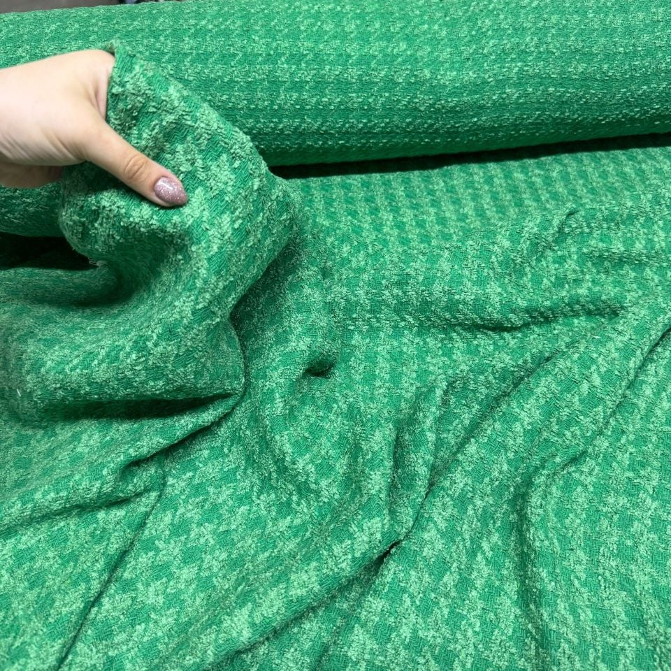 Tüvit Şanel Kumaş Yeşil Renk