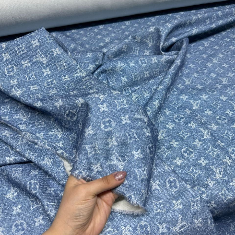 Pamuk Gabardin Kot Kumaş Mavi Renk