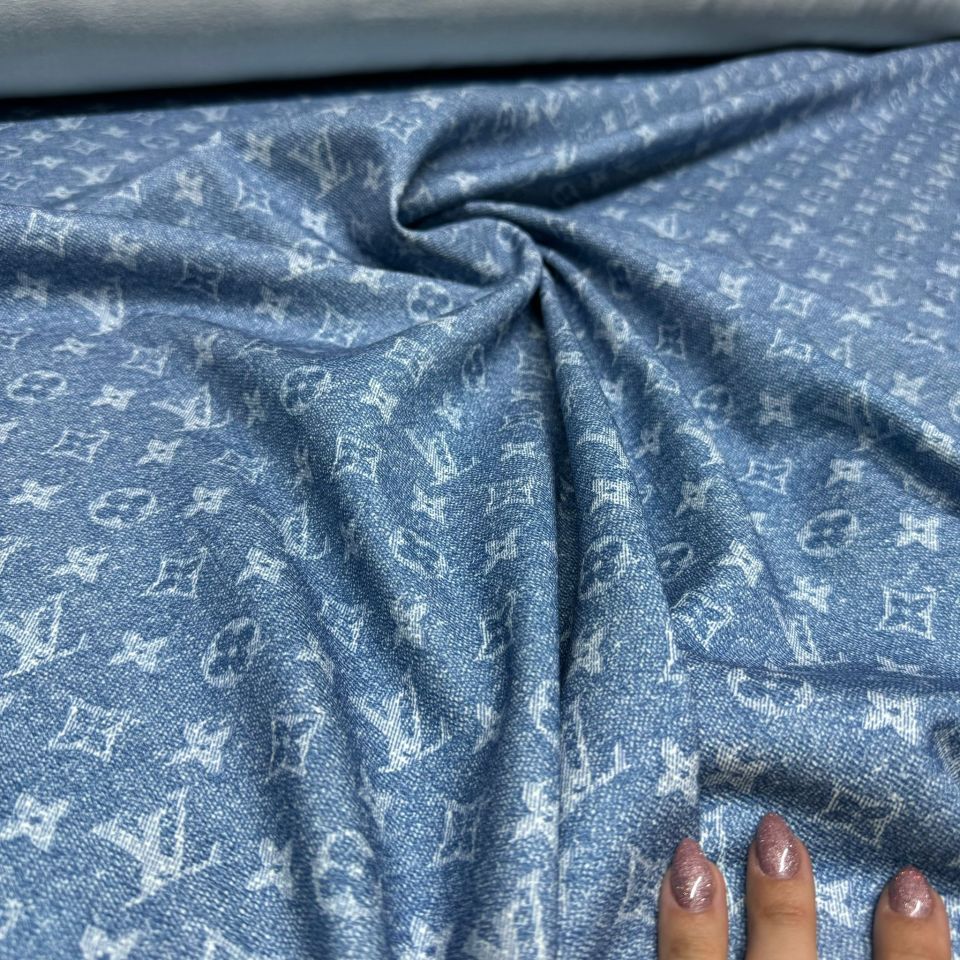 Pamuk Gabardin Kot Kumaş Mavi Renk