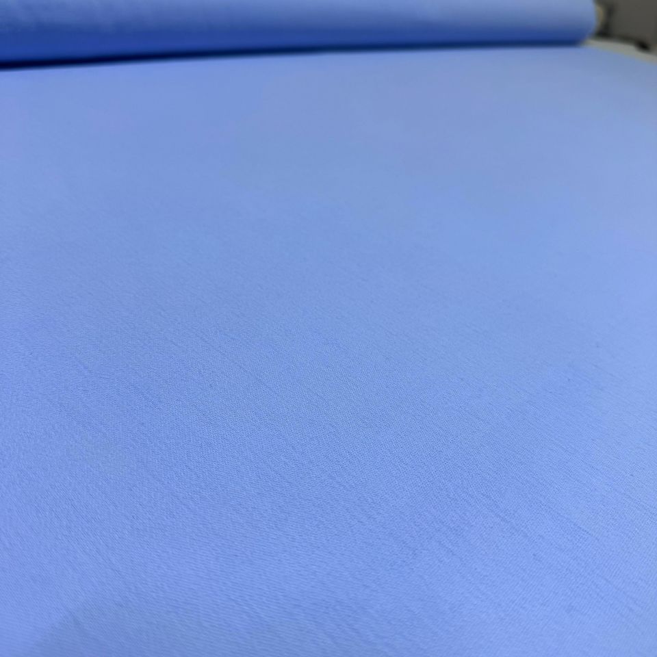 Organik Pamuk Şile Bezi Kumaş Bebe Mavi Renk