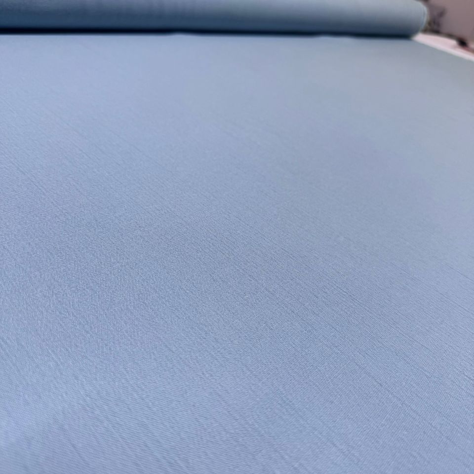 Organik Pamuk Şile Bezi Kumaş İndigo Renk