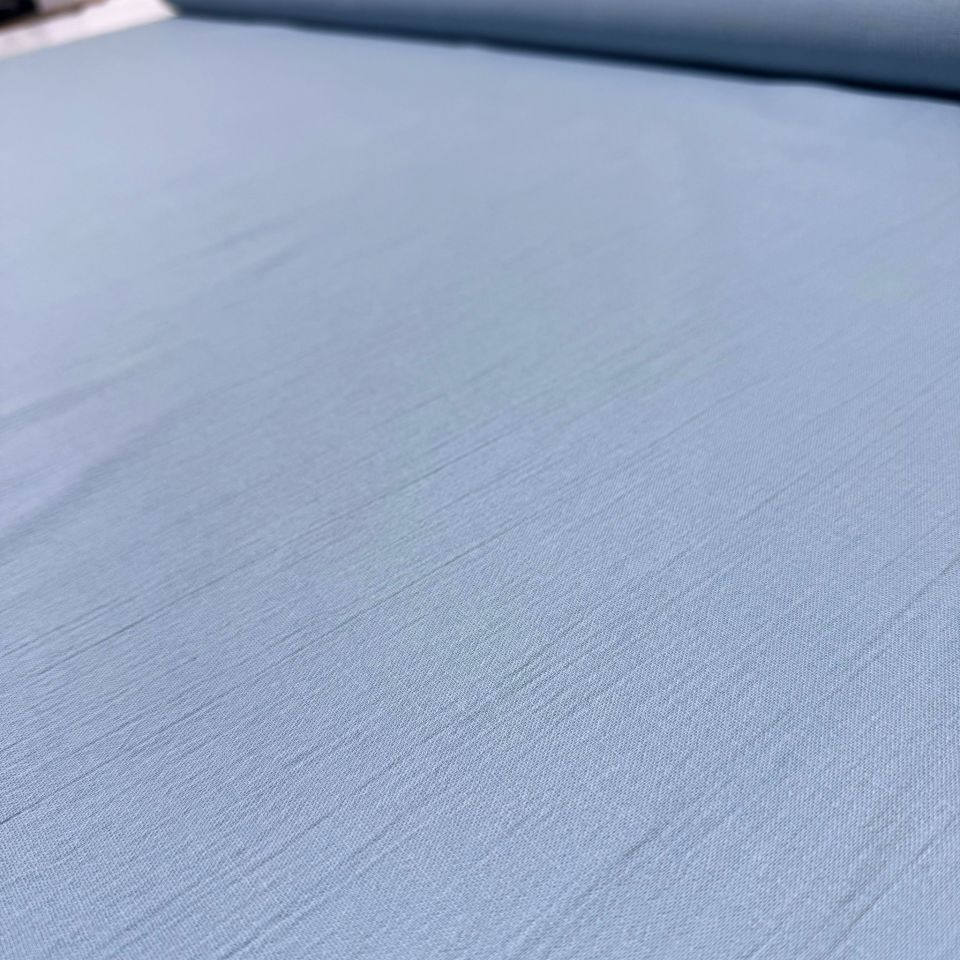 Organik Pamuk Şile Bezi Kumaş İndigo Renk