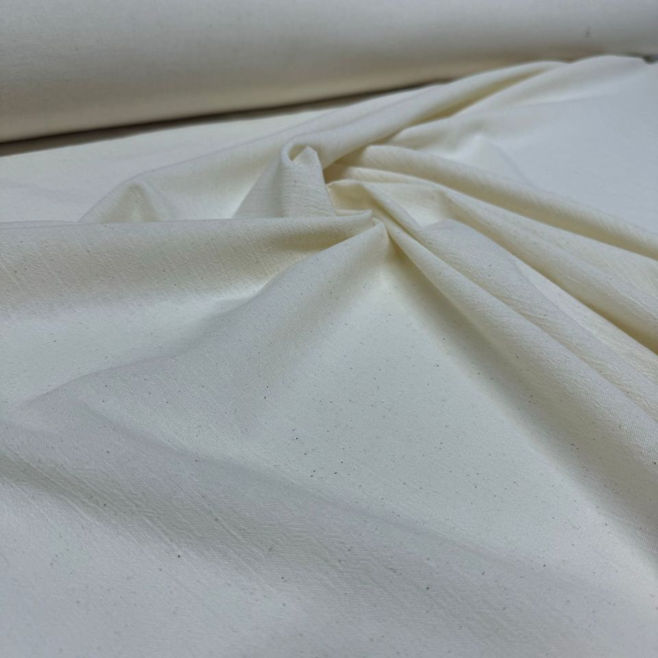 Organik Pamuk Şile Bezi Kumaş Ekru Renk