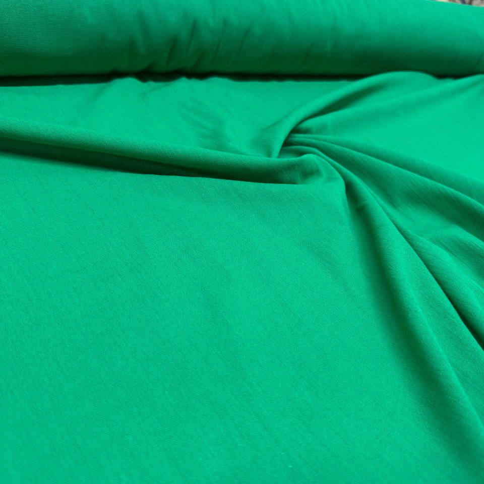 Organik Pamuk Şile Bezi Kumaş Elektrik Yeşili