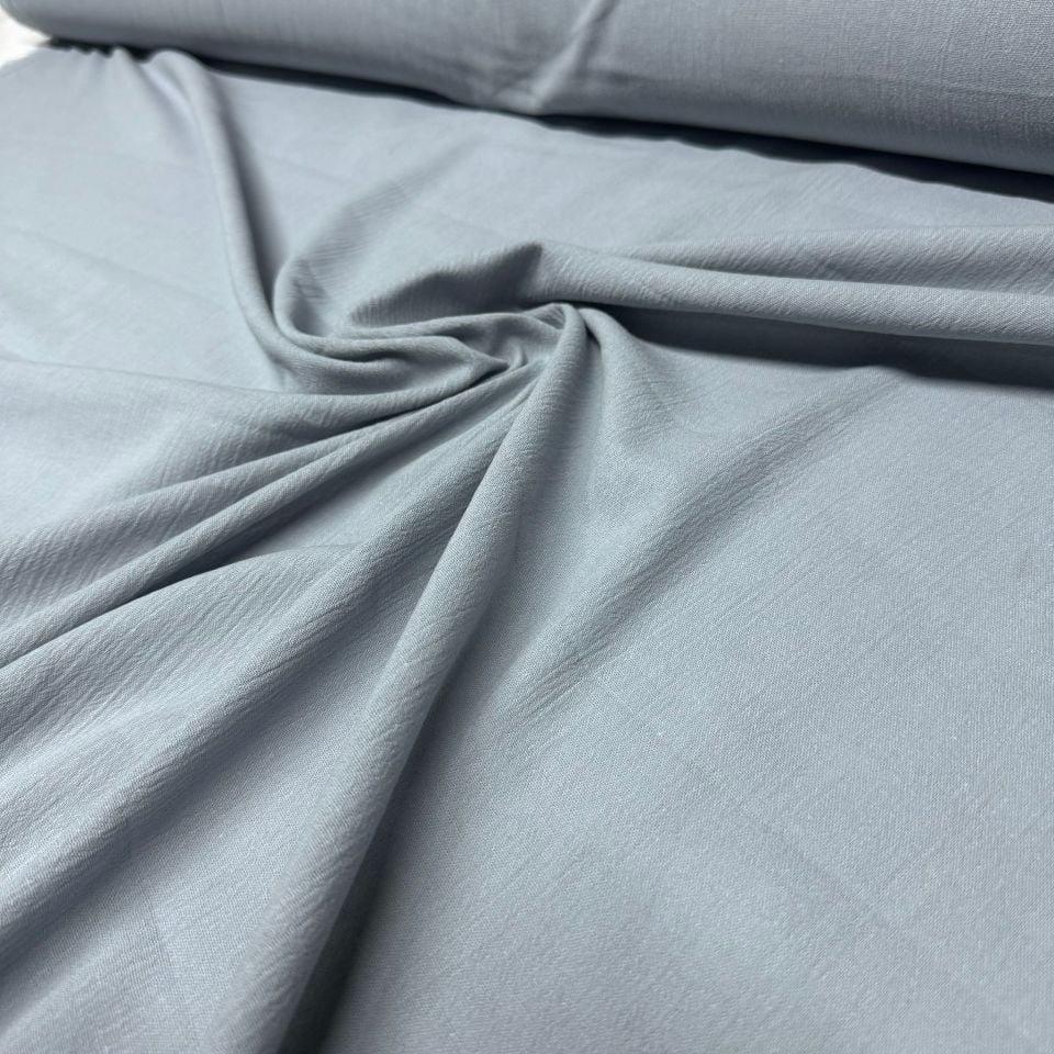 Organik Pamuk Şile Bezi Kumaş Koyu Gri Renk