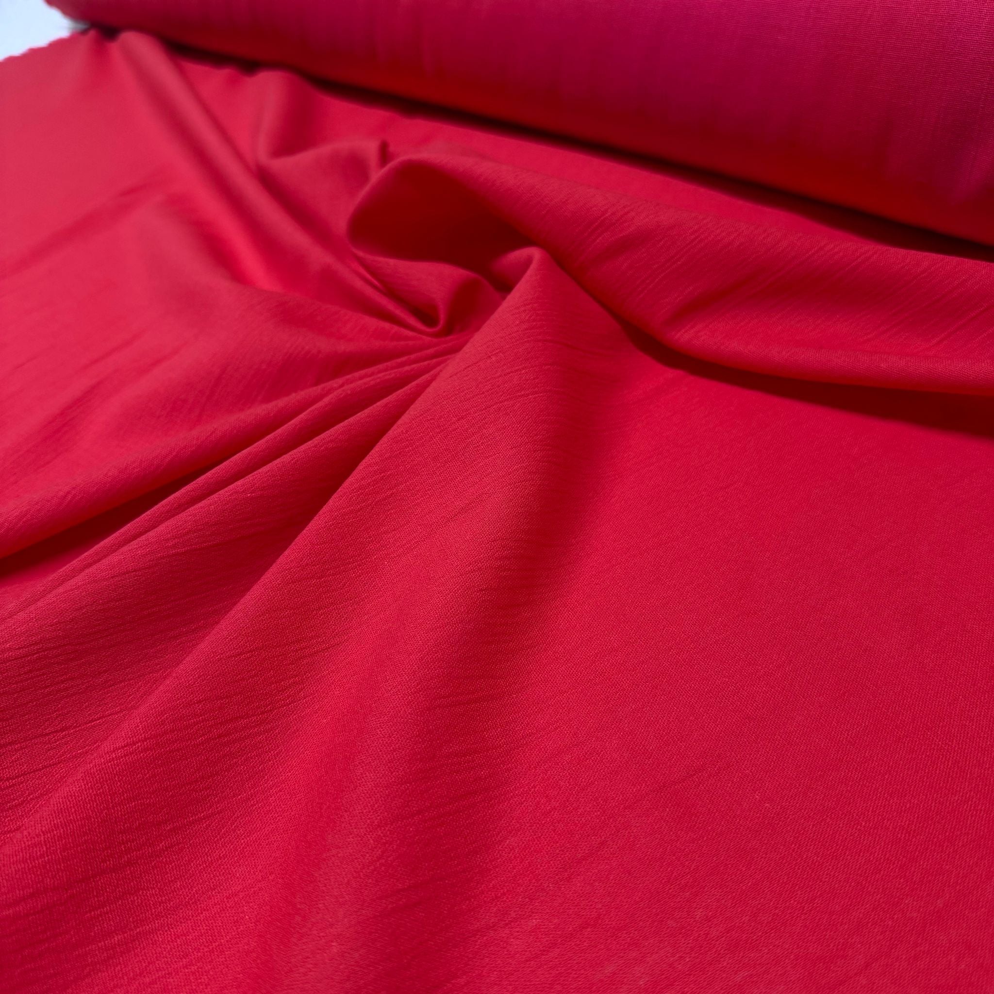 Organik Pamuk Şile Bezi Kumaş Kırmızı Renk