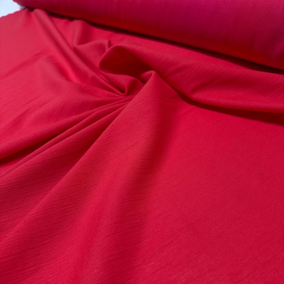 Organik Pamuk Şile Bezi Kumaş Kırmızı Renk