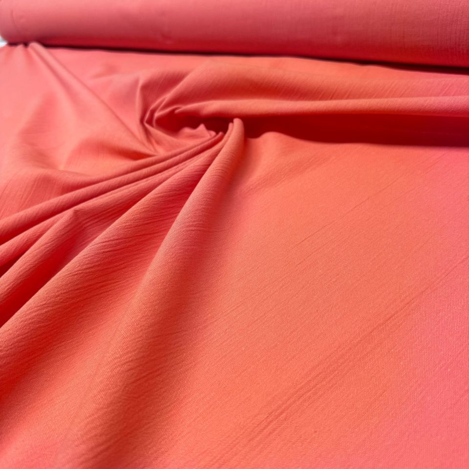 Organik Pamuk Şile Bezi Kumaş Turuncu Renk