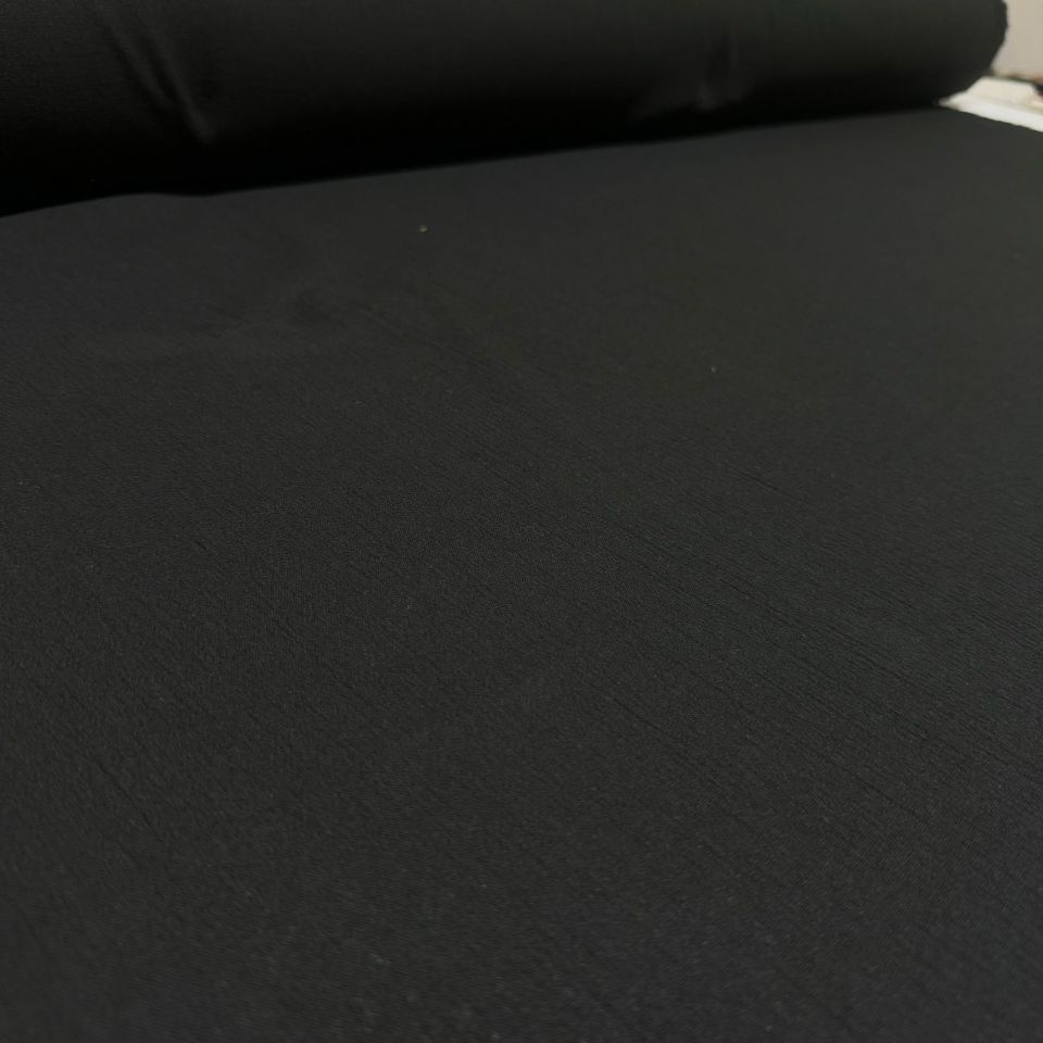 Organik Pamuk Şile Bezi Kumaş Siyah Renk