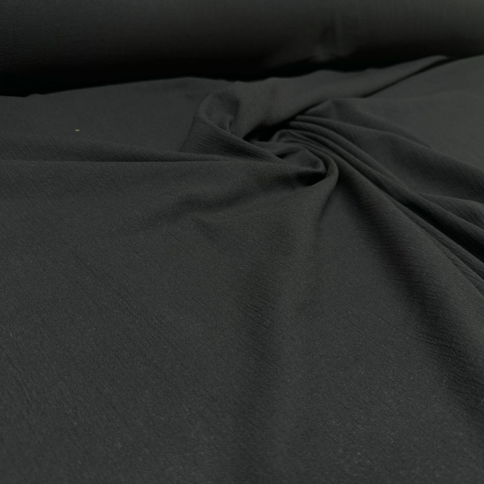 Organik Pamuk Şile Bezi Kumaş Siyah Renk
