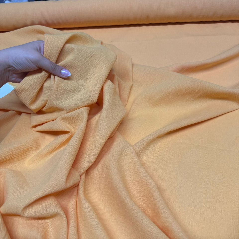 Organik Pamuk Şile Bezi Kumaş Somon Renk