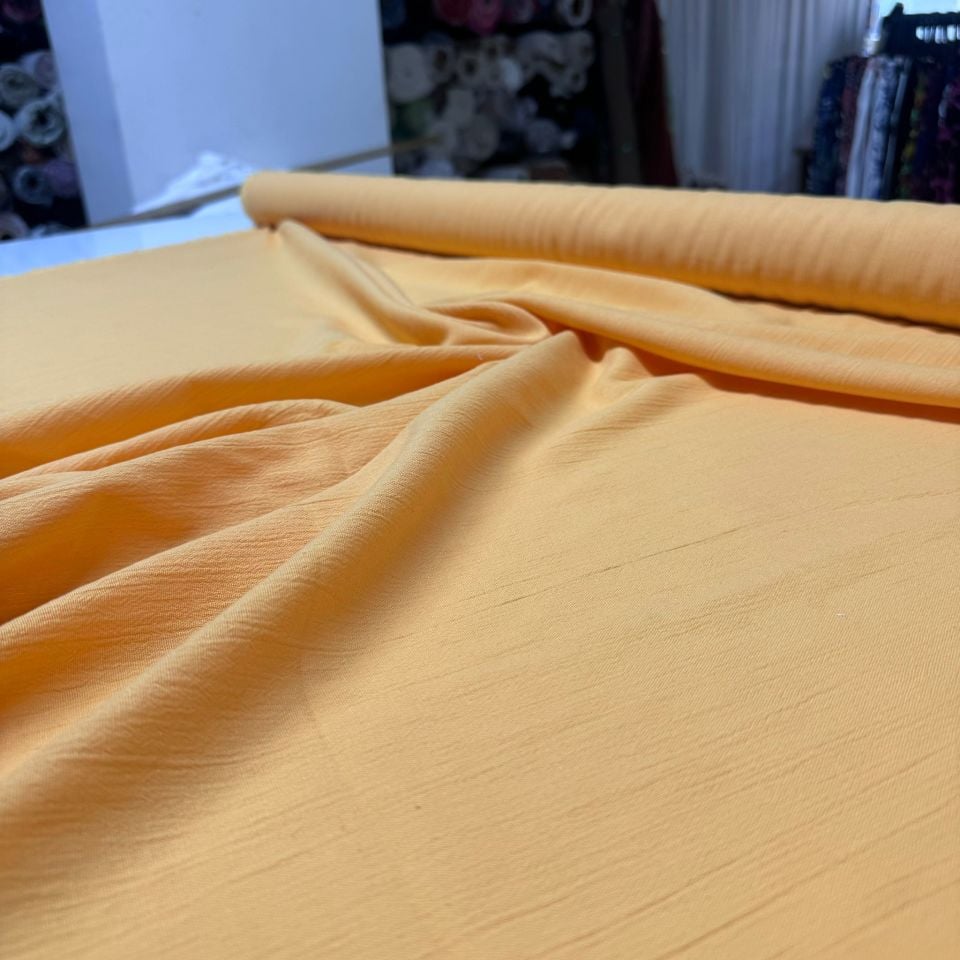 Organik Pamuk Şile Bezi Kumaş Somon Renk