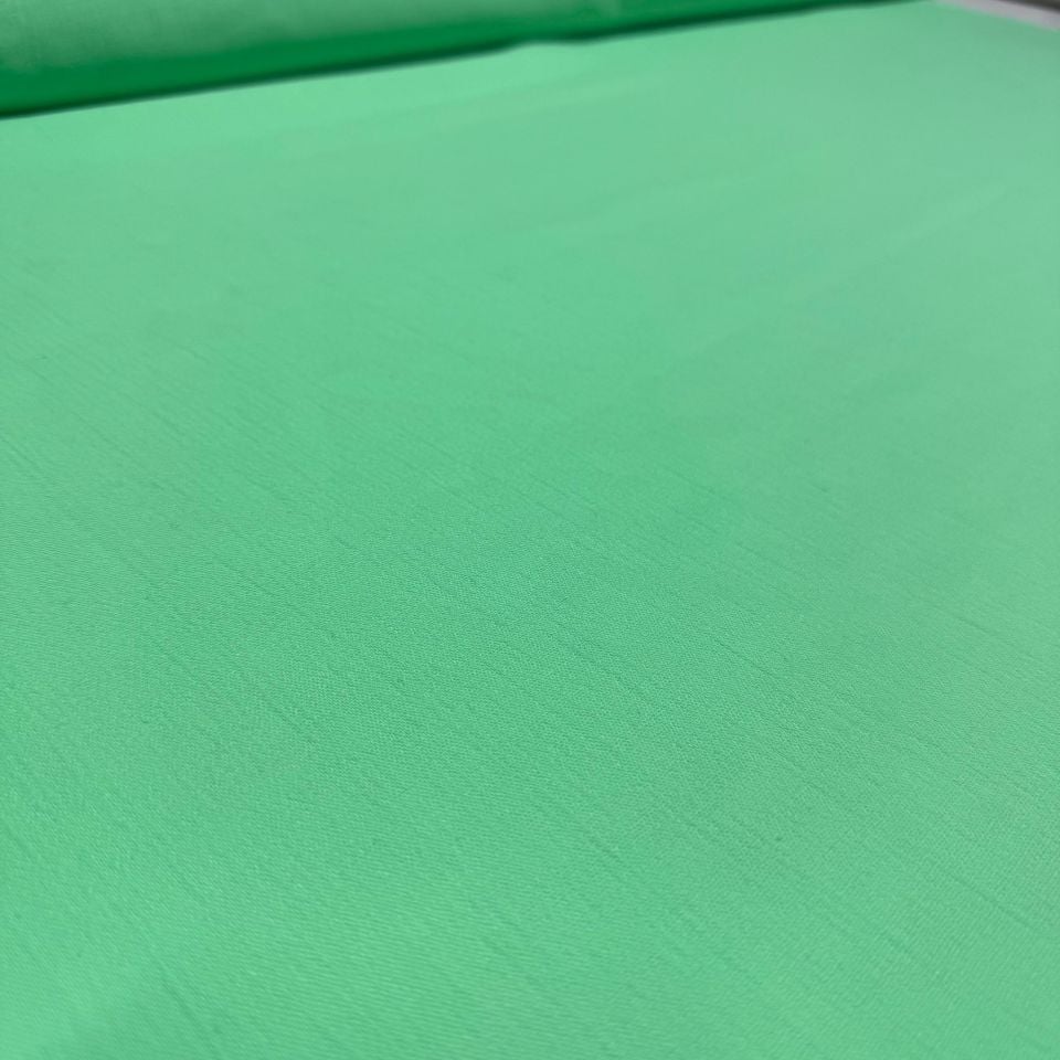 Organik Pamuk Şile Bezi Kumaş Su Yeşili