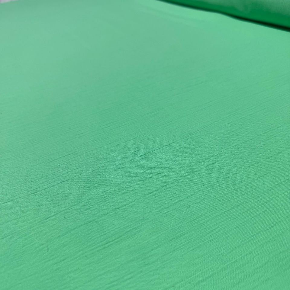 Organik Pamuk Şile Bezi Kumaş Su Yeşili