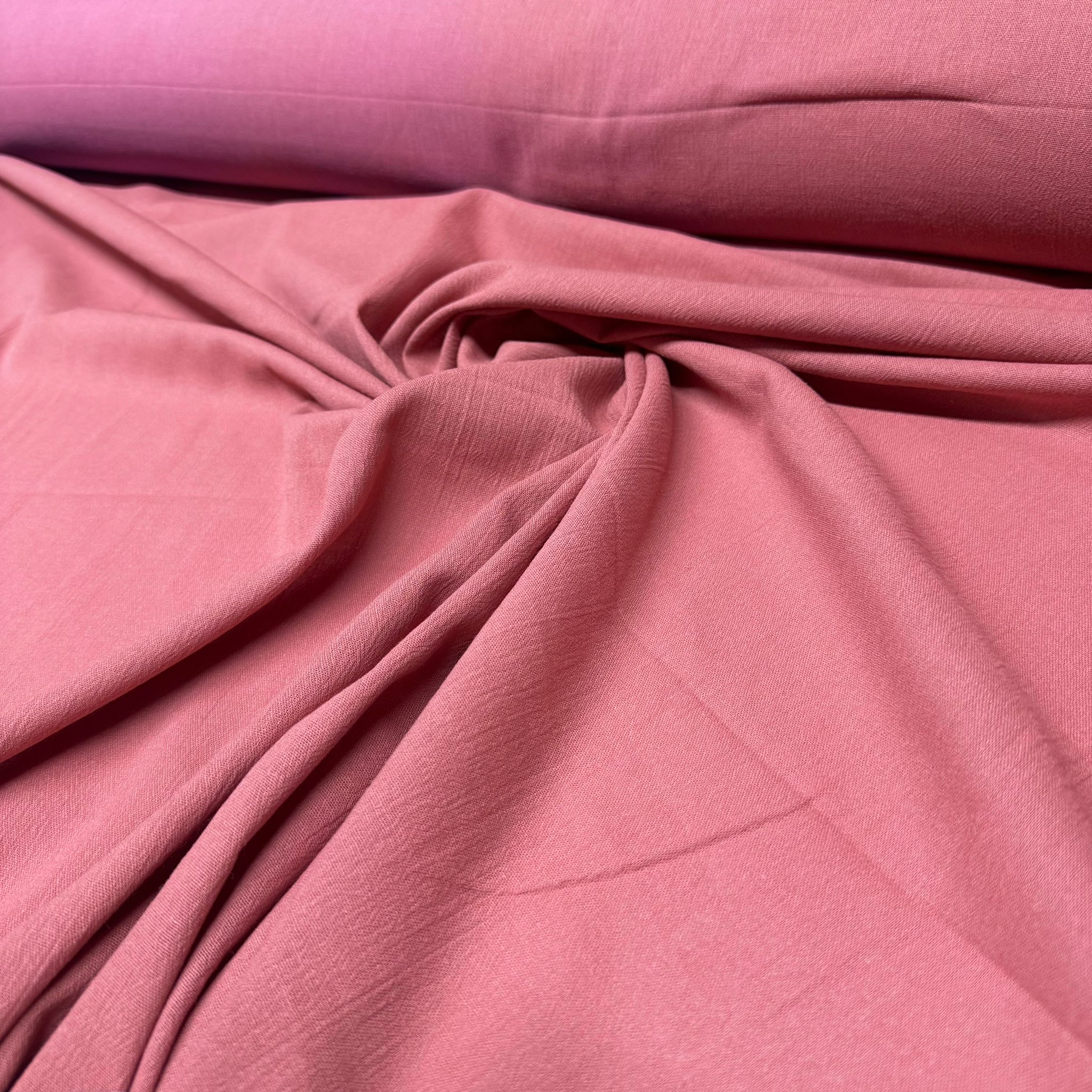 Organik Pamuk Şile Bezi Kumaş Koyu Pembe