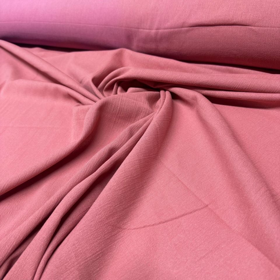 Organik Pamuk Şile Bezi Kumaş Koyu Pembe