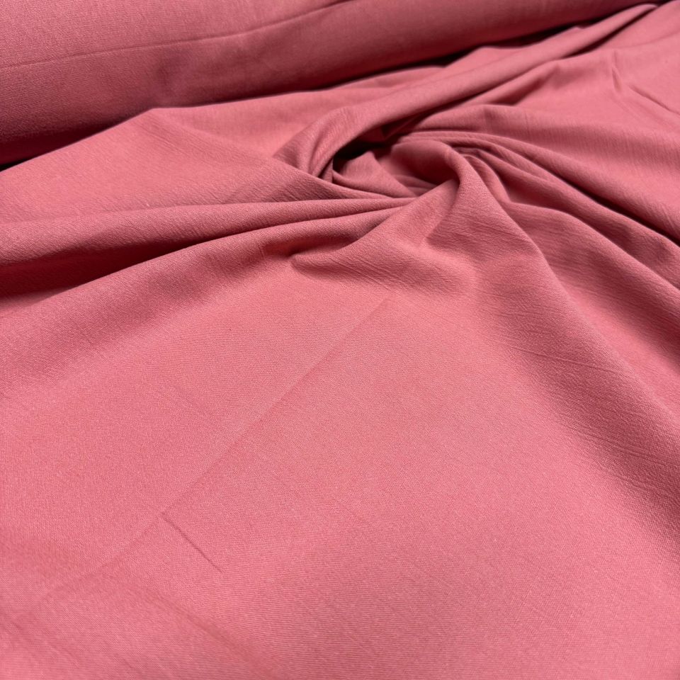 Organik Pamuk Şile Bezi Kumaş Koyu Pembe