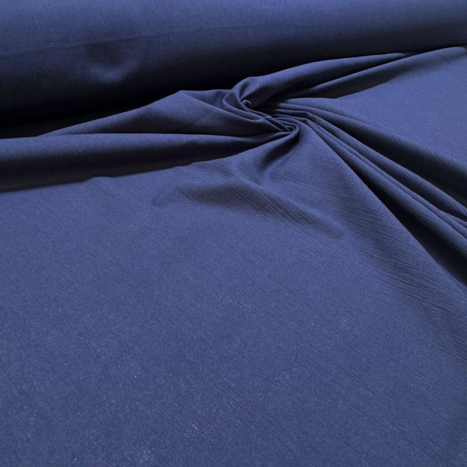 Organik Pamuk Şile Bezi Kumaş Lacivert Renk