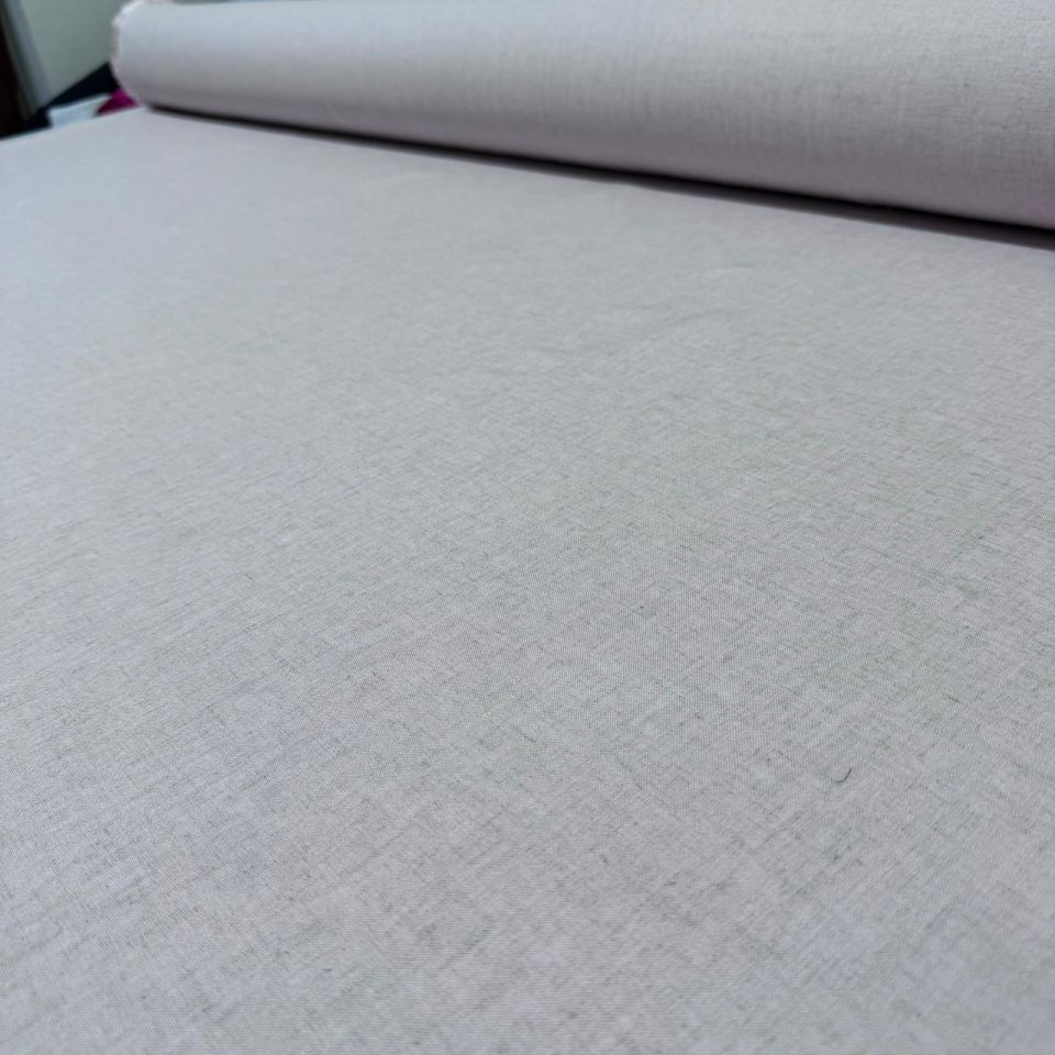 Keten Viskon Kumaş %100 Pamuk Pudra Pembe