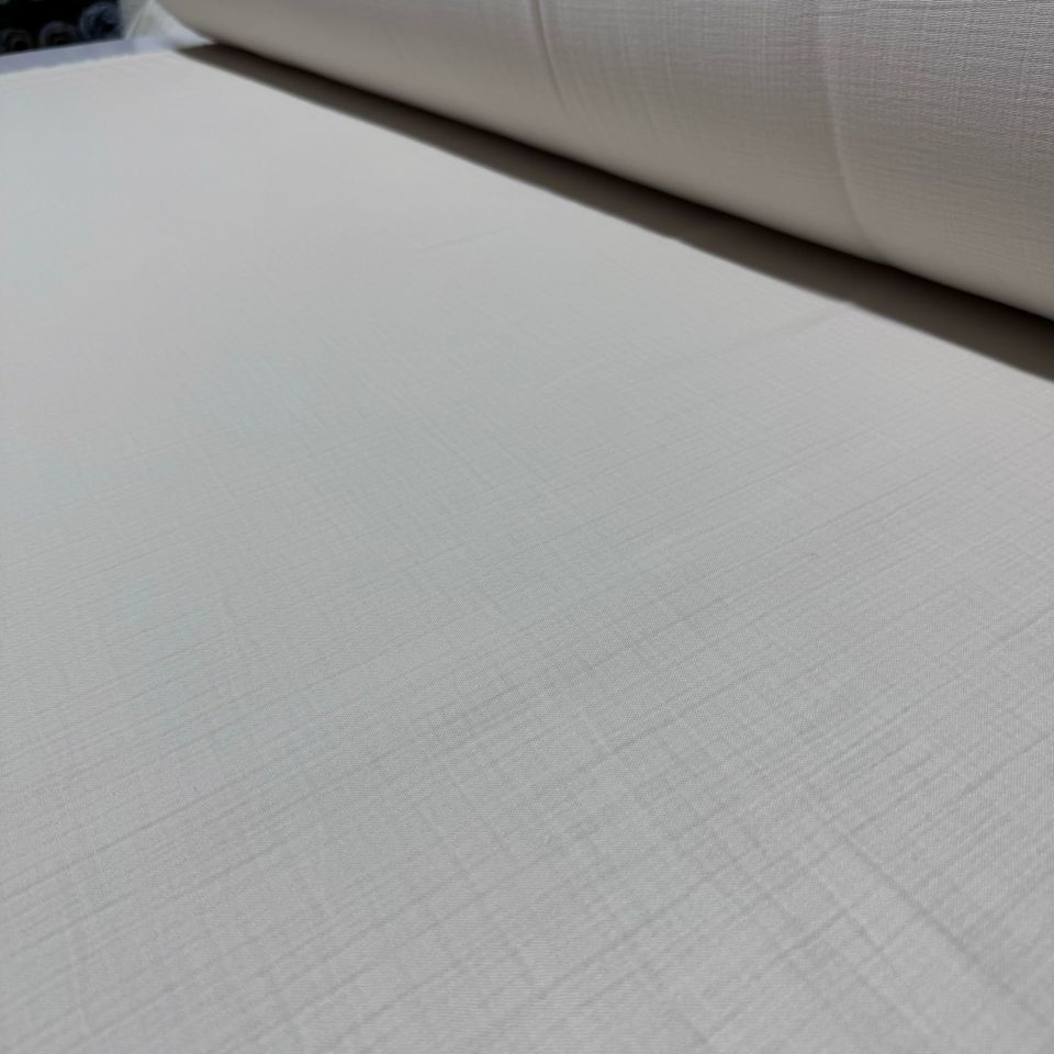 Çift Kat Müslin Kumaş En 150 cm  %100 Pamuk Organik Taş Rengi