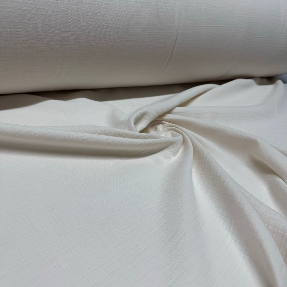 Çift Kat Müslin Kumaş En 150 cm  %100 Pamuk Organik Taş Rengi