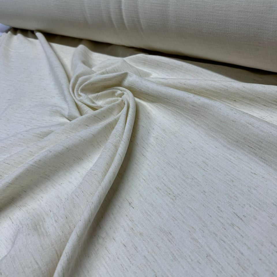 Çift Kat Müslin Kumaş En 150 cm  %100 Pamuk Organik Natur Renk