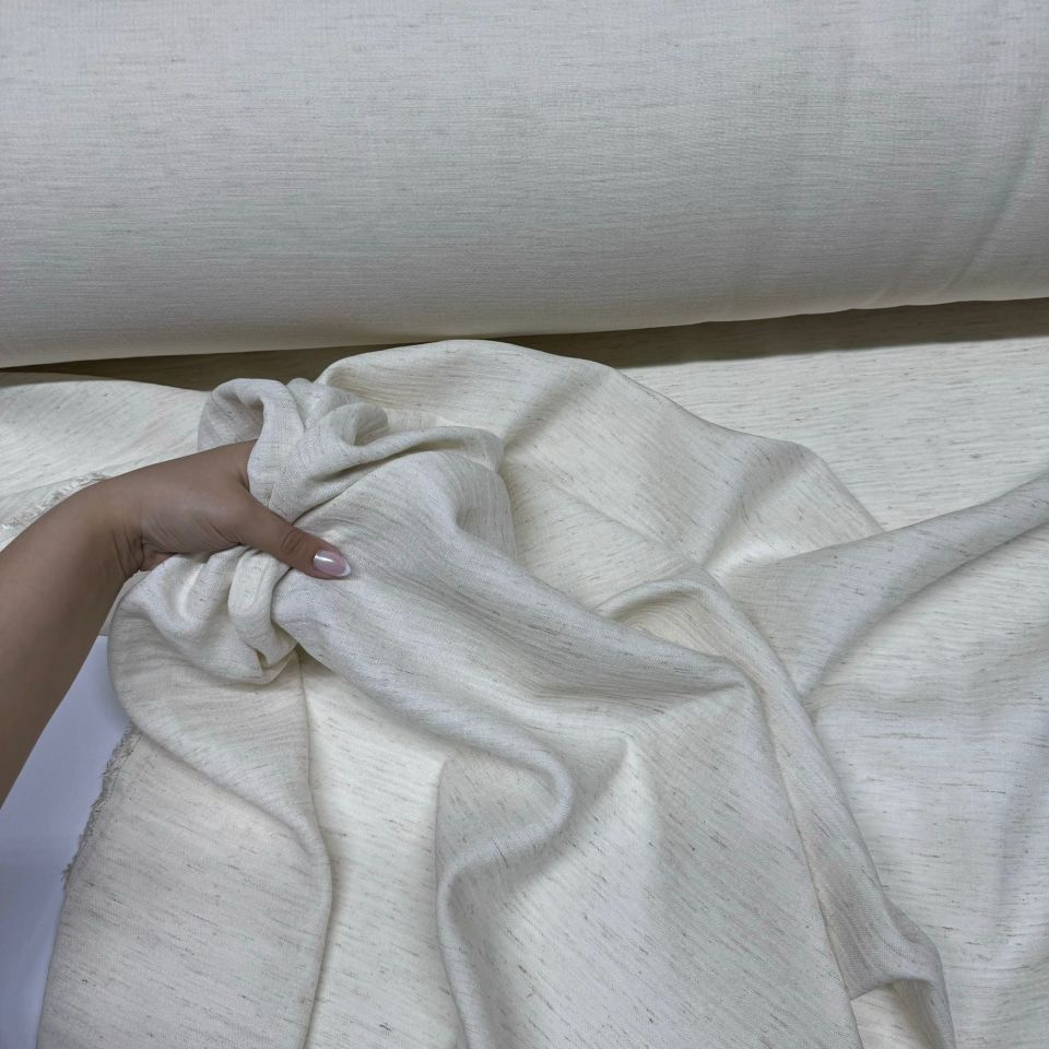 Çift Kat Müslin Kumaş En 150 cm  %100 Pamuk Organik Natur Renk