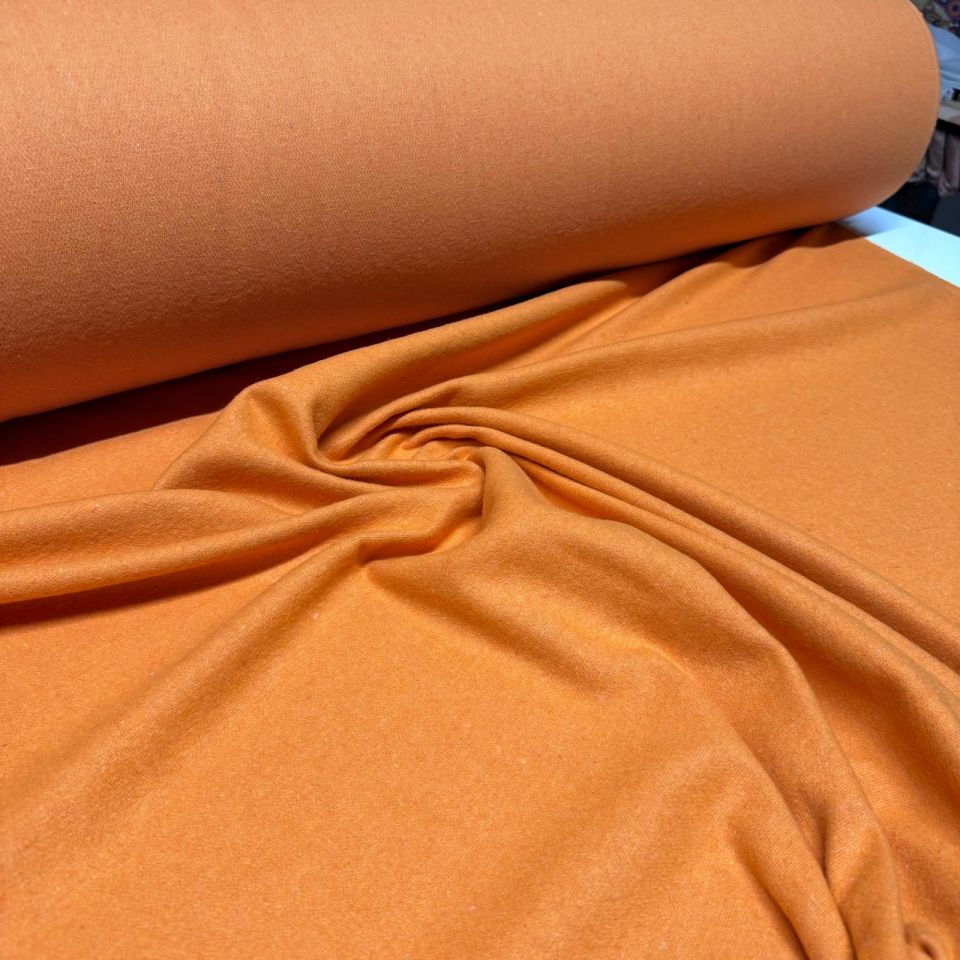 Kaşe Kumaş %100 Kaşe Yün Karışımlı Turuncu Renk