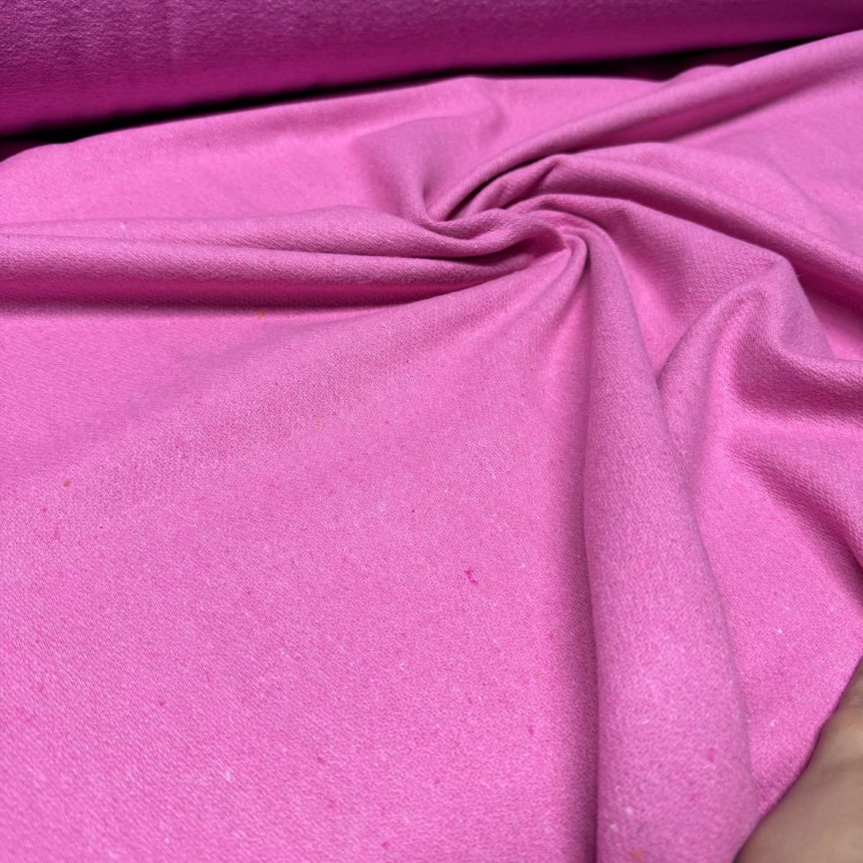 Kaşe Kumaş %100 Kaşe Yün Karışımlı Pembe Renk