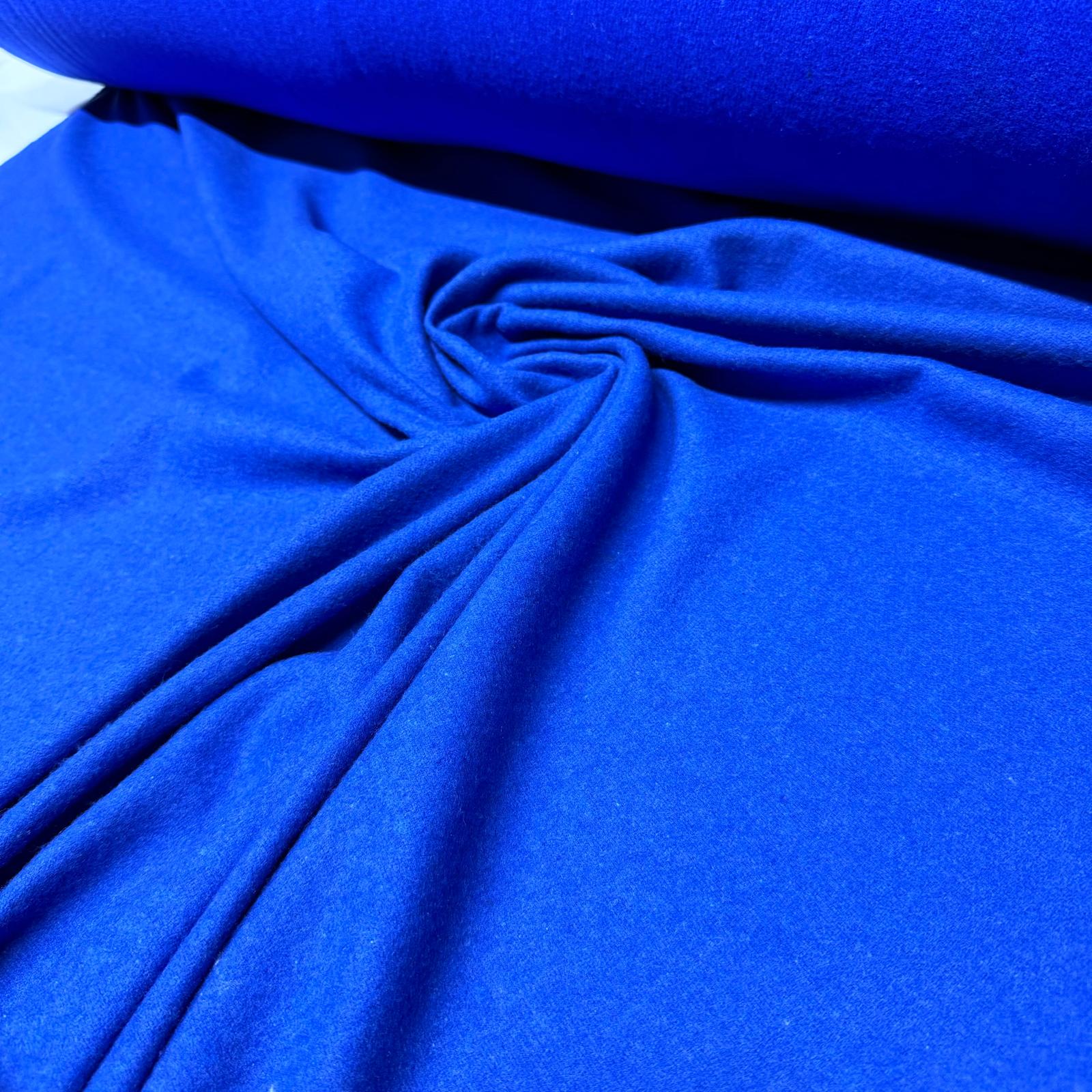 Kaşe Kumaş %100 Kaşe Yün Karışımlı Saks Mavisi/Lacivert Renk