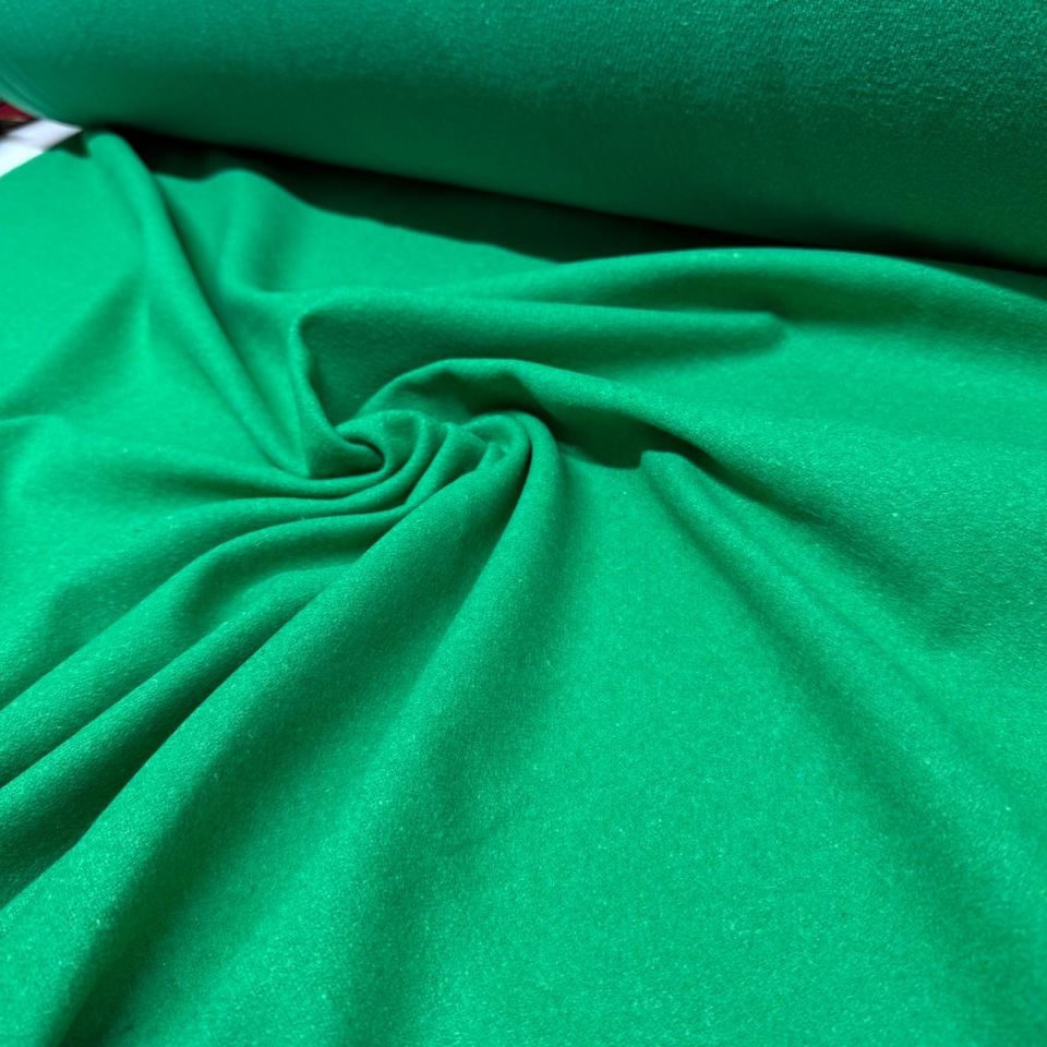 Kaşe Kumaş %100 Kaşe Yün Karışımlı Yeşil Renk