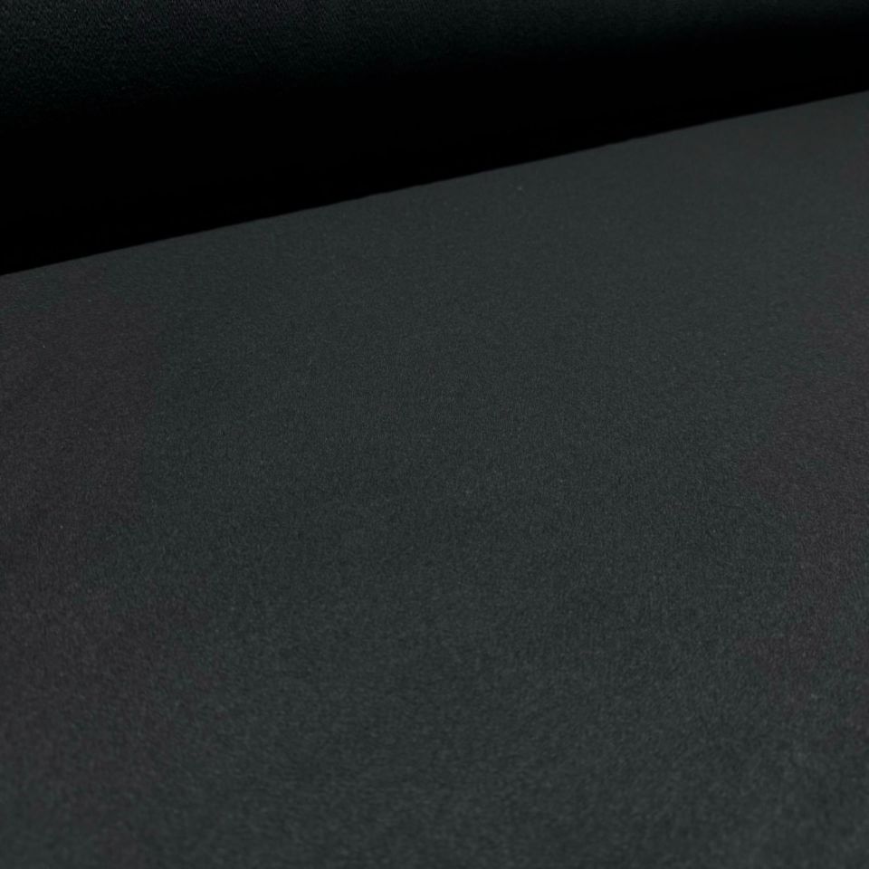 Kaşe Kumaş %100 Kaşe Yün Karışımlı Siyah Renk