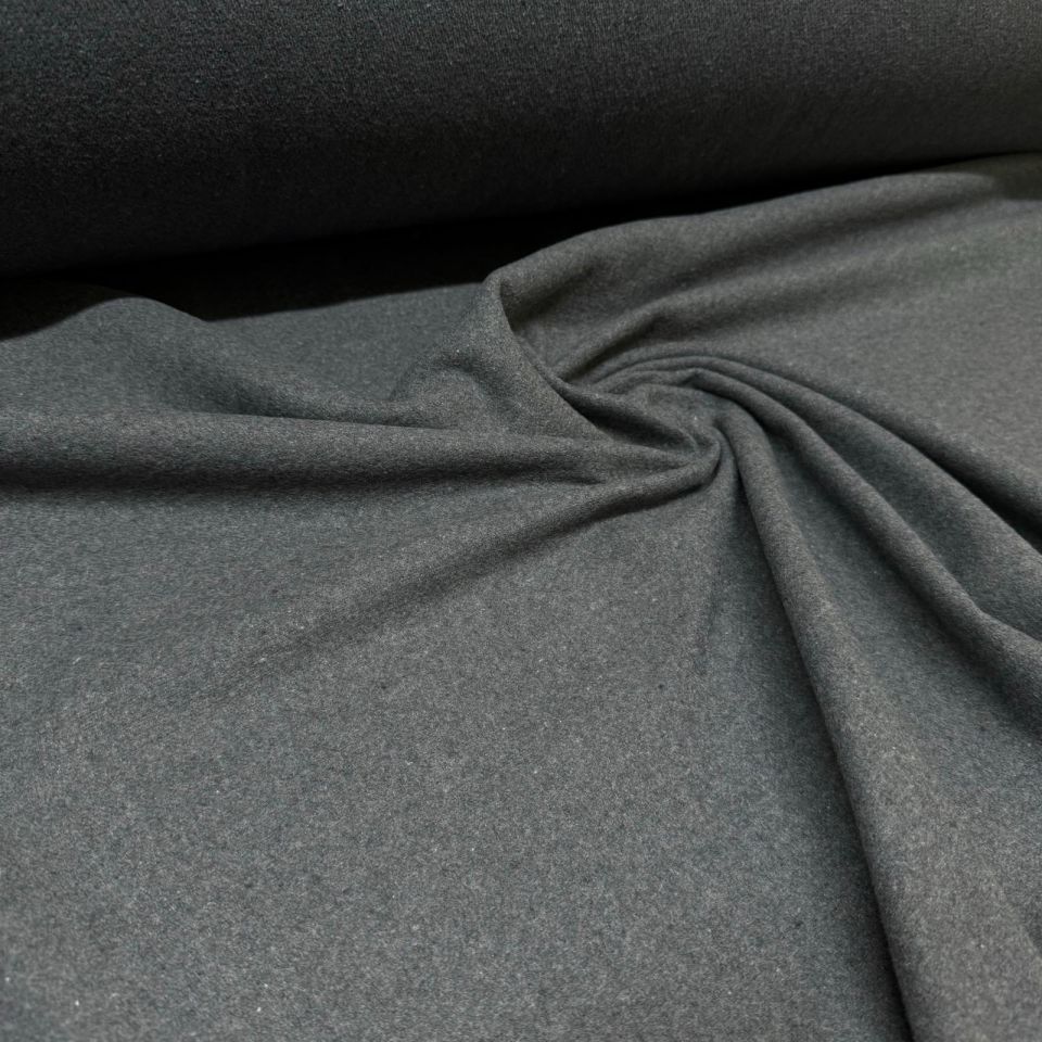Kaşe Kumaş %100 Kaşe Yün Karışımlı Antrasit Renk