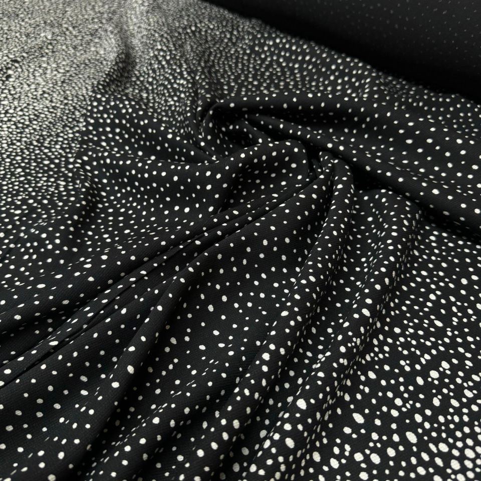 Fitilli Kord Empirme Viskon Kumaş En 180 cm Sulu Desen