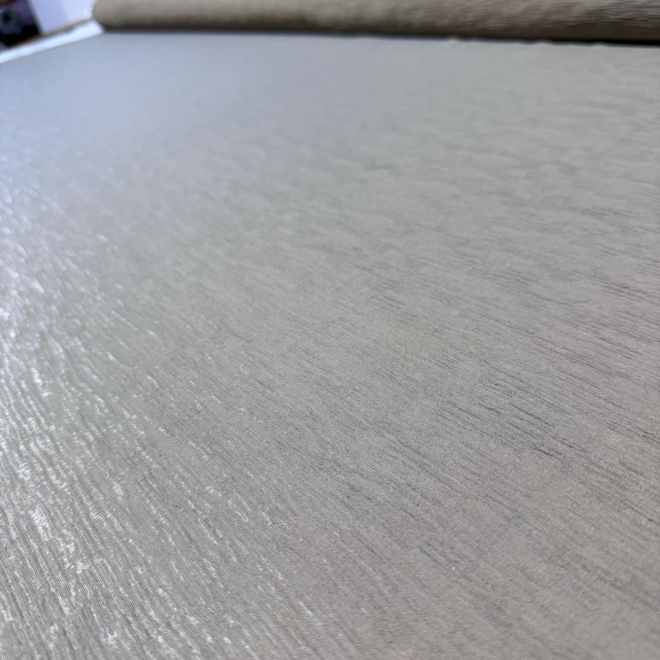 Parlak Krinkıl Kumaş Çift En Işıltılı Vizon Renk