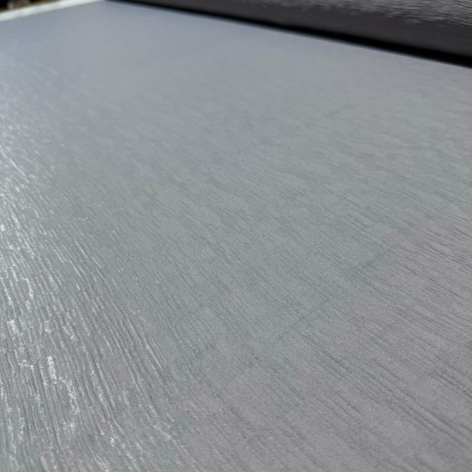 Parlak Krinkıl Kumaş Çift En Işıltılı Gri Renk