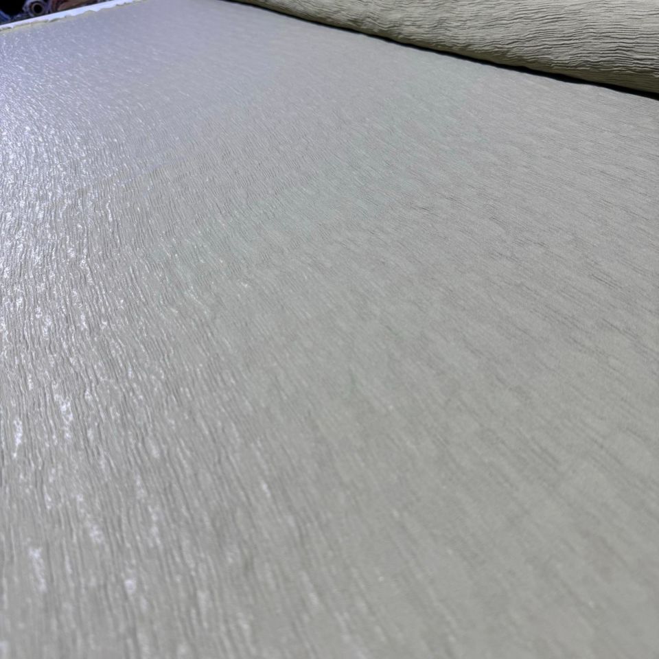 Parlak Krinkıl Kumaş Çift En Işıltılı Su Yeşili Renk