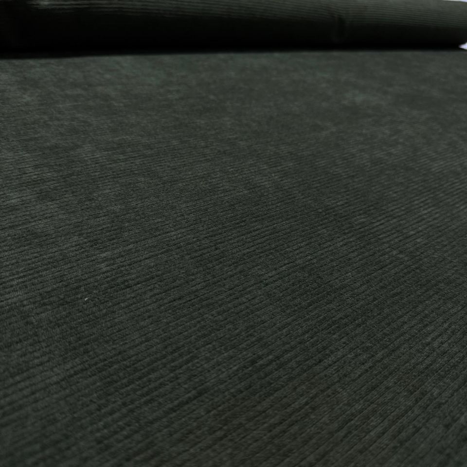 İtalyan Fitilli Kadife Çift En Koyu Yeşil Renk