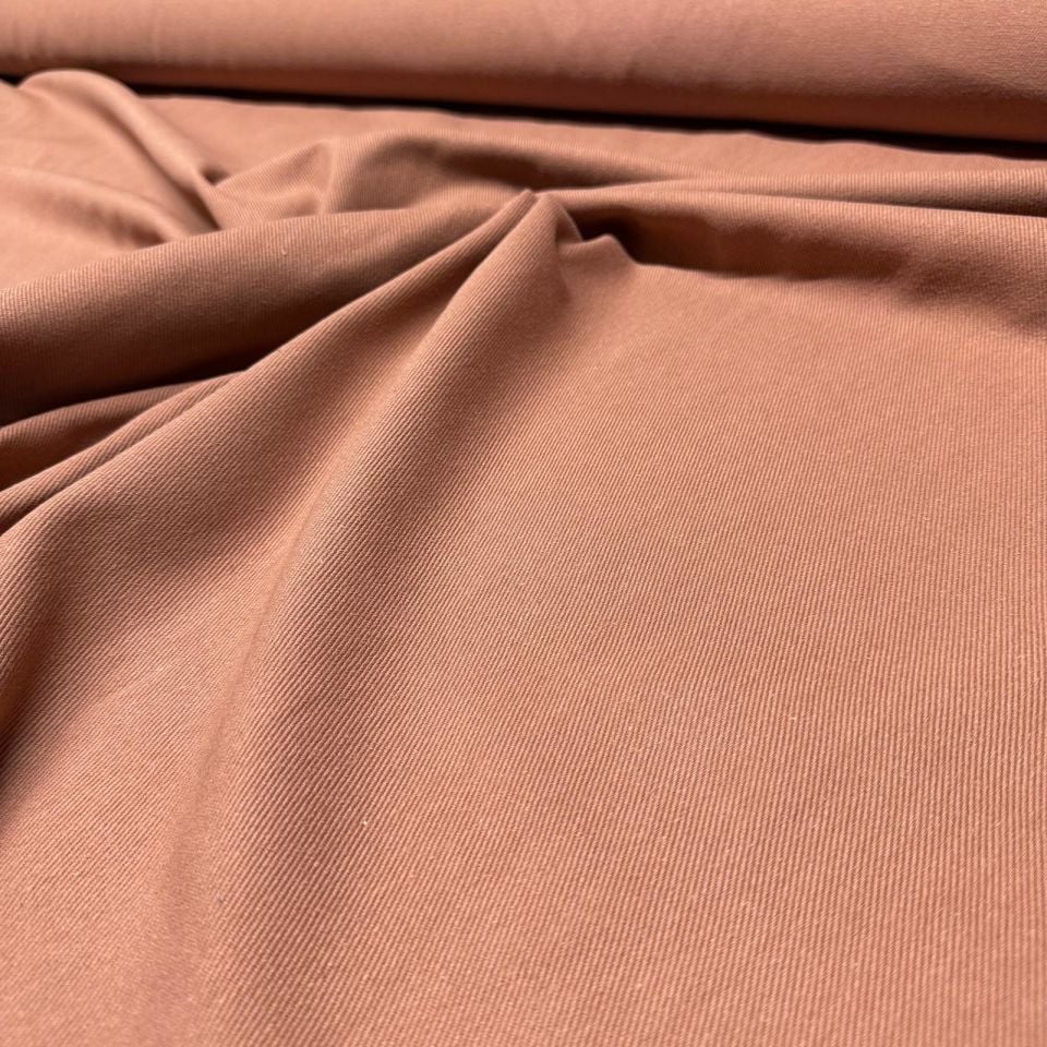 Gabardin Kumaş %100 Pamuk Çift En Taba Renk