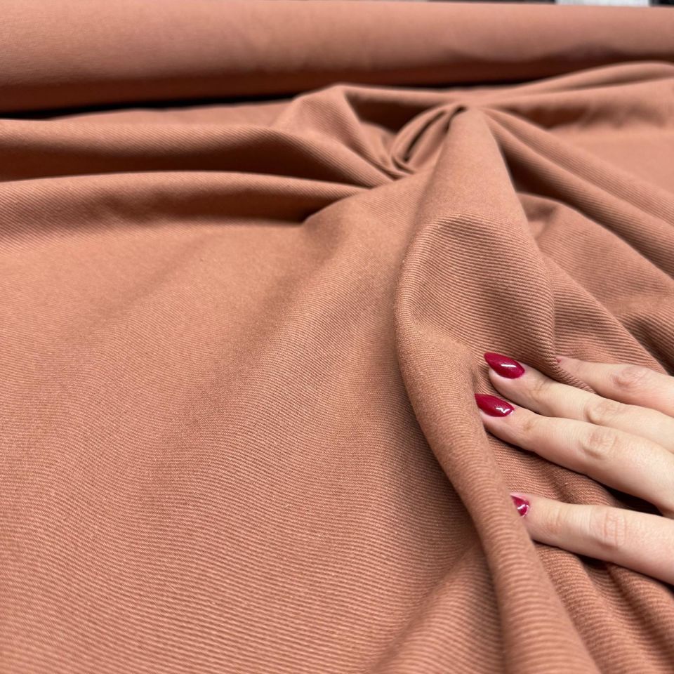 Gabardin Kumaş %100 Pamuk Çift En Taba Renk