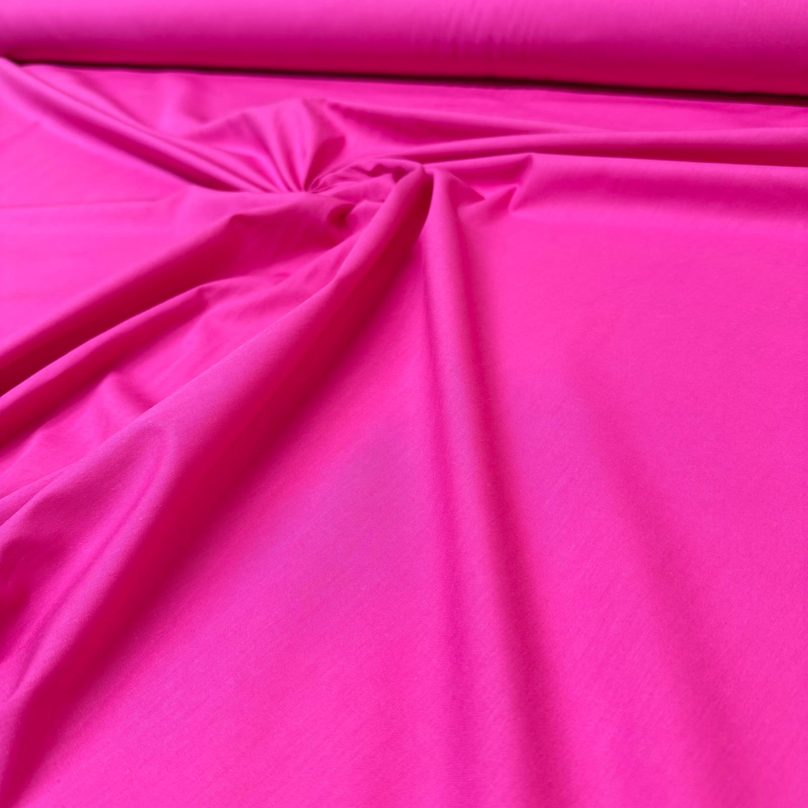 Poplin Kumaş Çift En Pembe Renk