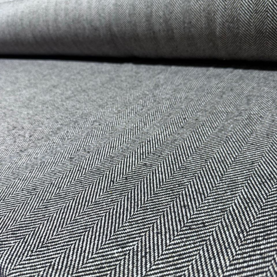 Tüvit Şanel Kumaş Balıksırtı Desen Çift En