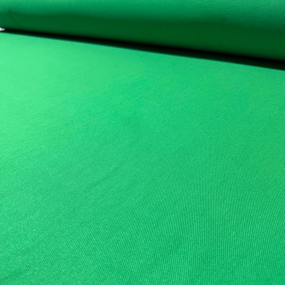 Gabardin Kumaş %100 Pamuk Çift En Yeşil Renk