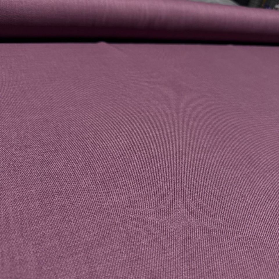 İnce Gabardin Kumaş %100 Pamuk Çift En Mor Renk