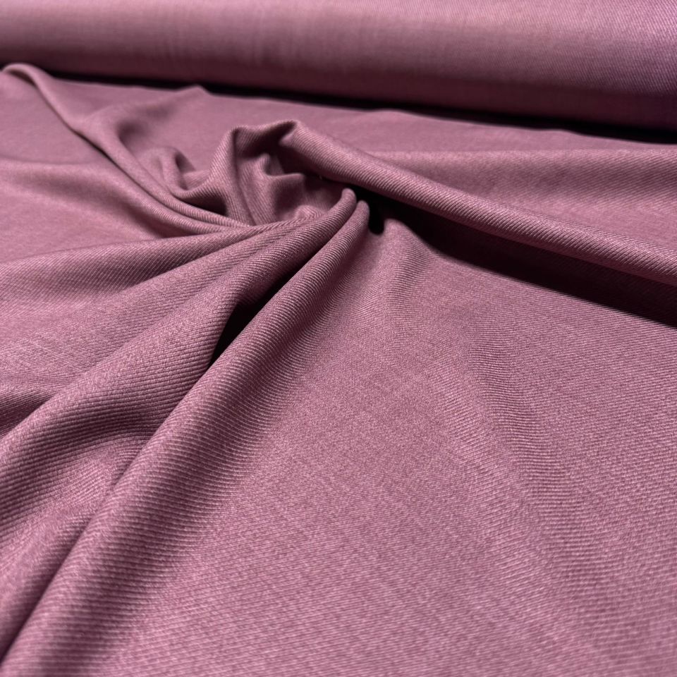 İnce Gabardin Kumaş %100 Pamuk Çift En Mor Renk