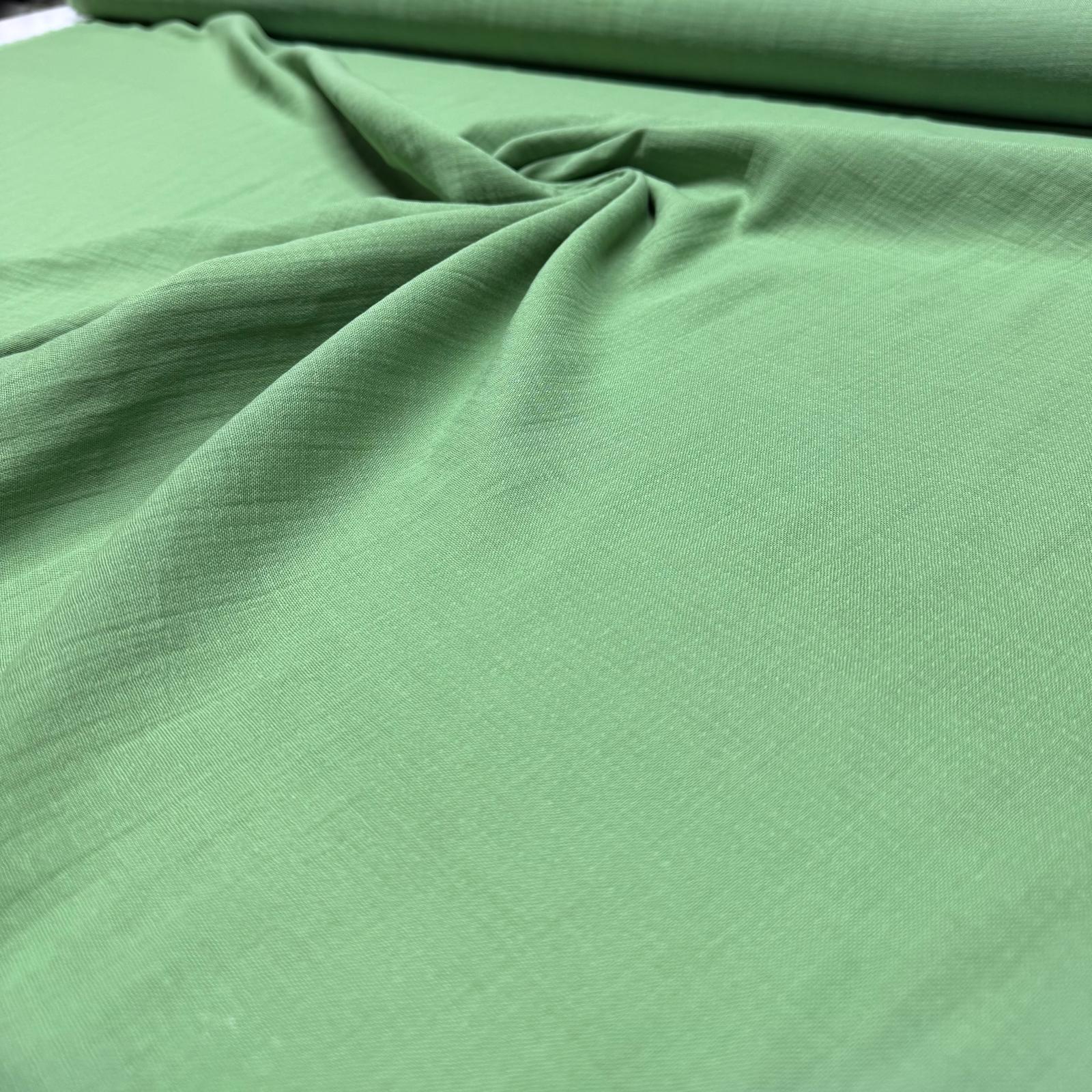 Çift Kat Müslin Kumaş Çift En %100 Pamuk Fıstık Yeşili